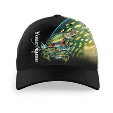 Load image into Gallery viewer, Northern Pike fishing scale Custom Pike fishing hat Unisex Fishing Baseball Angler hat cap NQS9764