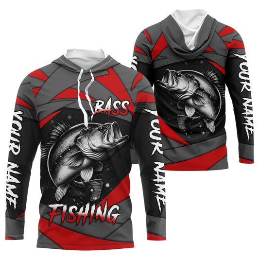 Largemouth Bass Fishing Jerseys Custom name Bass Fishing Shirts for Team, personalized fishing gifts NQS7840