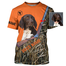 Load image into Gallery viewer, Personalized hunting dogs Shirts for Hunters Custom Dog's image and Names Shirts - FSD3822