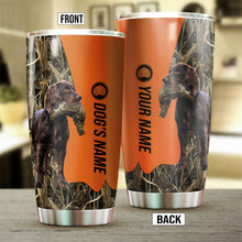 Load image into Gallery viewer, Boykin Spaniel Birds & Deer shed Hunting Dog Custom name Stainless Steel Tumbler Cup FSD4323