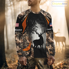 Load image into Gallery viewer, Deer Hunting Fall Forest Camo 3D All Over Printed Shirts, Deer Hunting Season, Hunting Clothes NBT233