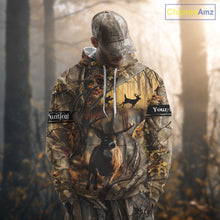 Load image into Gallery viewer, Beautiful Brown Camo Whitetail Deer Hunting Shirt - Hunting Clothes for Men, Hunter Gift Ideas NBT32