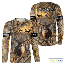 Load image into Gallery viewer, Beautiful Brown Camo Whitetail Deer Hunting Shirt - Hunting Clothes for Men, Hunter Gift Ideas NBT32