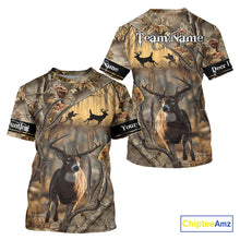 Load image into Gallery viewer, Beautiful Brown Camo Whitetail Deer Hunting Shirt - Hunting Clothes for Men, Hunter Gift Ideas NBT32