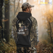 Load image into Gallery viewer, Deer Bow Hunting Camouflage Custom Name Shirts, Personalized Deer Hunting Clothes, Hunting Gifts NBT88