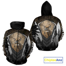 Load image into Gallery viewer, Beautiful Whitetail Deer Hunting Brown Camo 3D All Over Printed Shirts, Hunting Gifts for Hunters NBT87