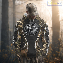 Load image into Gallery viewer, Personalized Duck Hunting Grass Camouflage All Over Printing Shirts, Duck Hunting Clothing, Hunting Gifts NBT240