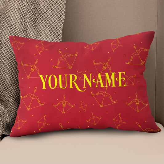 Personalized 3D Red Bow Arrow Archery Pillow Custom Archery Gifts Ideas VHM0872