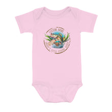 Load image into Gallery viewer, Personalized Largemouth Bass Infant Fishing Shirts, Daddy's Little Fishing Buddy Bass Baby Onesie NQS8280
