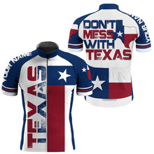 Load image into Gallery viewer, Don't mess with Texas men women Cycling jersey with 3 Pockets UPF50+ bike shirts MTB BMX gear| SLC173