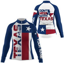 Load image into Gallery viewer, Don't mess with Texas men women Cycling jersey with 3 Pockets UPF50+ bike shirts MTB BMX gear| SLC173