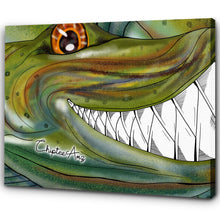 Load image into Gallery viewer, Funny Musky fishing art Matte Canvas ChipteeAmz's art Muskellunge wall art AT035