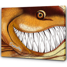 Load image into Gallery viewer, Funny Redfish fishing art Matte Canvas ChipteeAmz's art Redfish wall art AT034