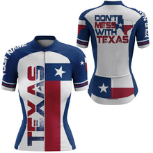 Load image into Gallery viewer, Don't mess with Texas men women Cycling jersey with 3 Pockets UPF50+ bike shirts MTB BMX gear| SLC173