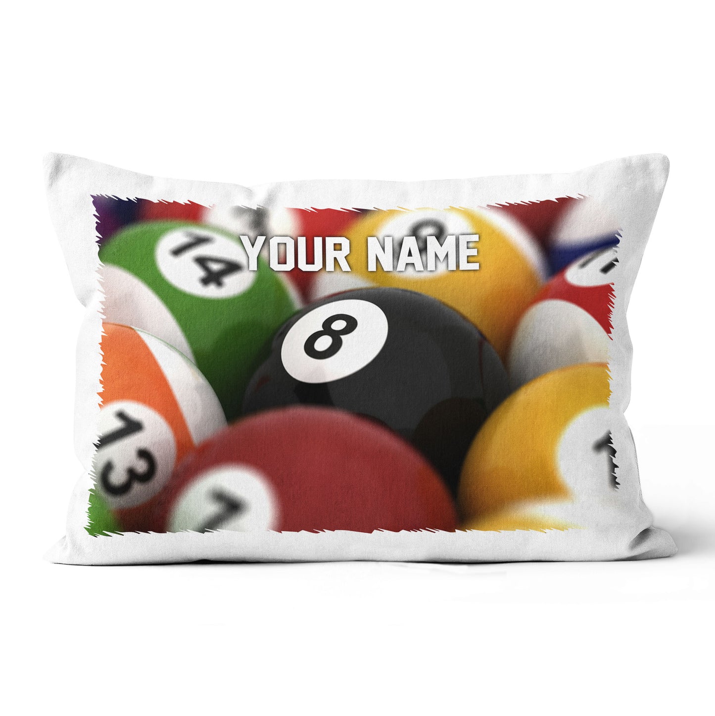 Personalized Billiard 8 Ball Pillow Custom Pillow Gifts For Pool Players VHM0843