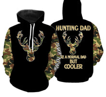 Load image into Gallery viewer, Father's Day Gift Ideas For Hunting Dad - "Like A Normal Dad But Cooler" 3D Printing Customize Name Shirts - FSD59