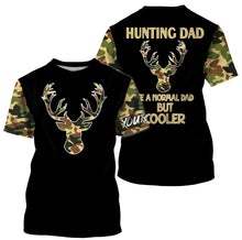 Load image into Gallery viewer, Father's Day Gift Ideas For Hunting Dad - "Like A Normal Dad But Cooler" 3D Printing Customize Name Shirts - FSD59