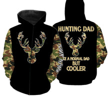 Load image into Gallery viewer, Father's Day Gift Ideas For Hunting Dad - "Like A Normal Dad But Cooler" 3D Printing Customize Name Shirts - FSD59