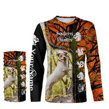 Load image into Gallery viewer, Squirrel Hunting Dogs Russell Terrier orange camo Custom Name 3D All over print Shirts, hunting gifts FSD3859