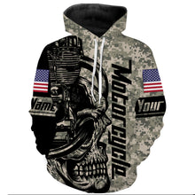 Load image into Gallery viewer, Love Motorcycle Camo Skull Biker Hoodie Jersey Personalized Off-road Racing Shirt Rider Racewear| NMS469