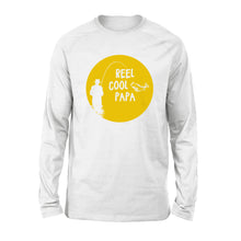 Load image into Gallery viewer, Fishing shirt Reel Cool Papa Fisherman, Gift for Dad, Father's Day NQS136