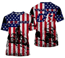 Load image into Gallery viewer, American Flag Motocross Jersey Personalized UPF30+ Adult&Kid Patriotic MX Racing Motorcycle Jersey| NMS720