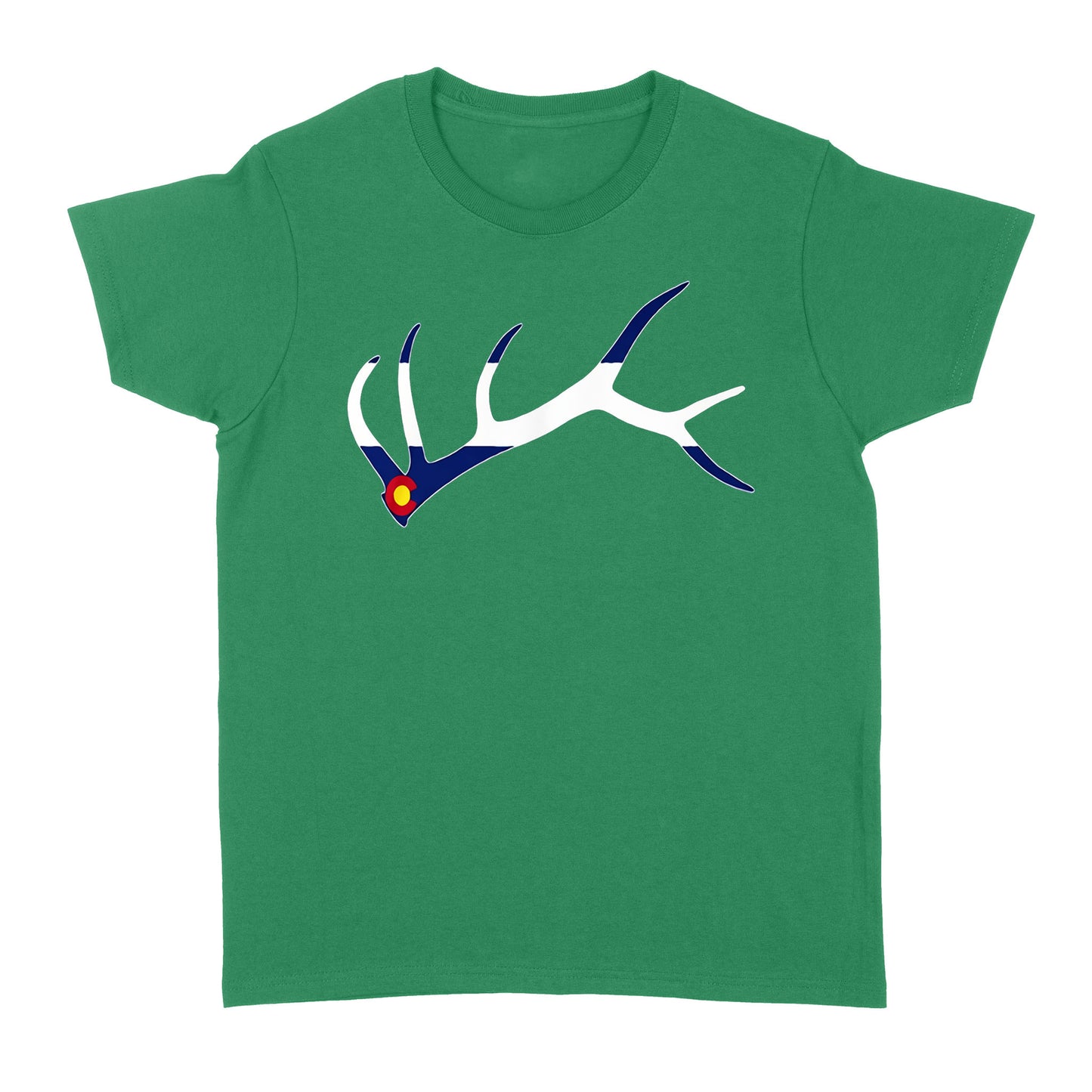 Colorado elk hunting horn NQS1114 D03 - Standard Women's T-shirt