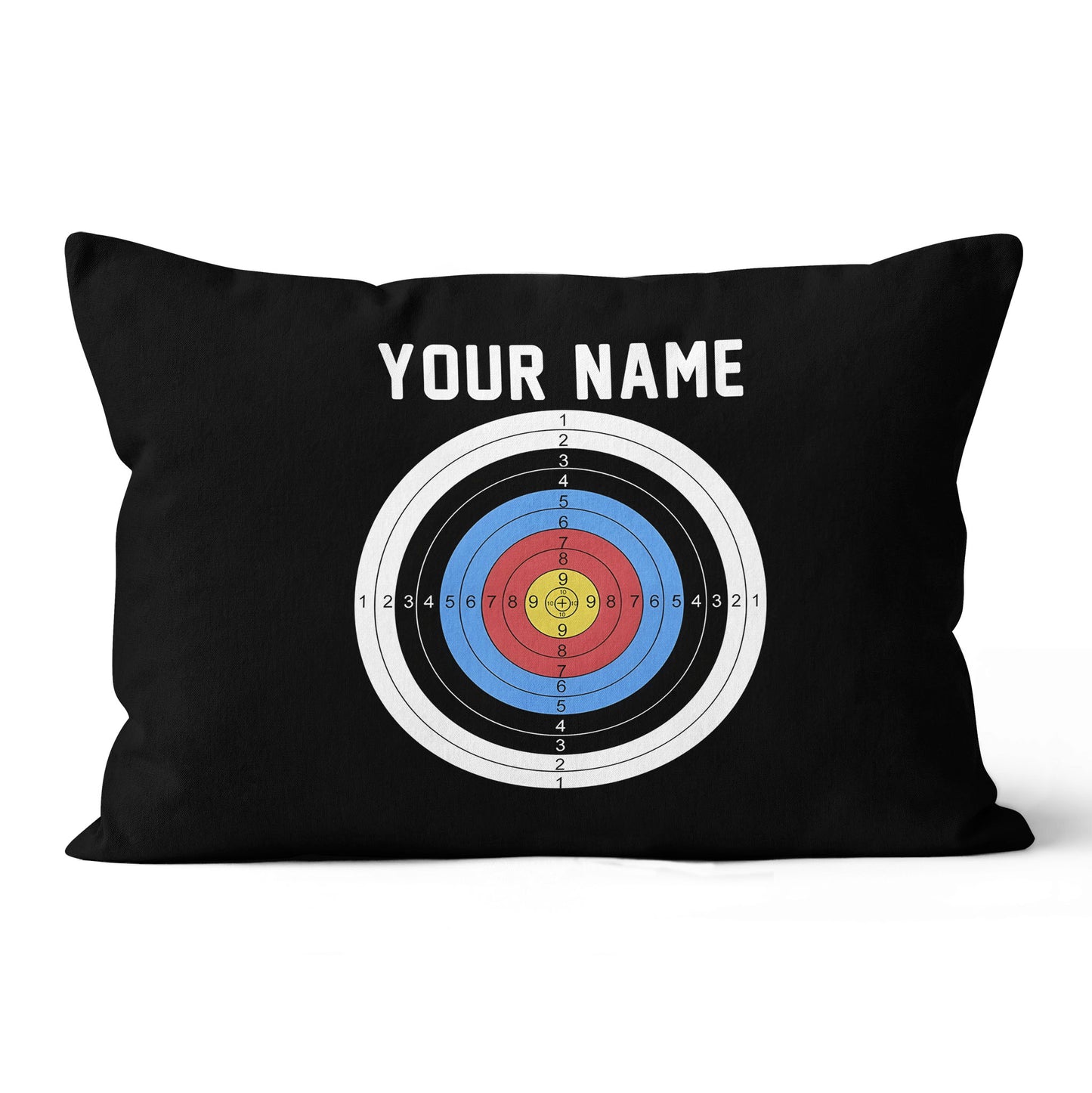 Personalized Black Pillow Archery 3d Target Best Archery Target Pillow TDM0747
