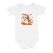 Load image into Gallery viewer, Cute Fish Enjoy The Autumn Fall Fishing Infant Fishing Shirts, Thanksgiving Baby Onesie IPHW7152
