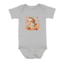 Load image into Gallery viewer, Cute Fish Enjoy The Autumn Fall Fishing Infant Fishing Shirts, Thanksgiving Baby Onesie IPHW7152