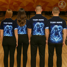 Load image into Gallery viewer, Custom Polar Beer Bowling Team Shirt for Men Ice Bowling Jersey Bowling Uniform Polo &amp; Quarter-Zip QZT973