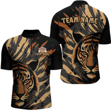 Load image into Gallery viewer, Tiger Bowling Shirts for Team Women Men Custom Tiger Bowling Polo &amp; 1/4 Zip Shirt MBL183