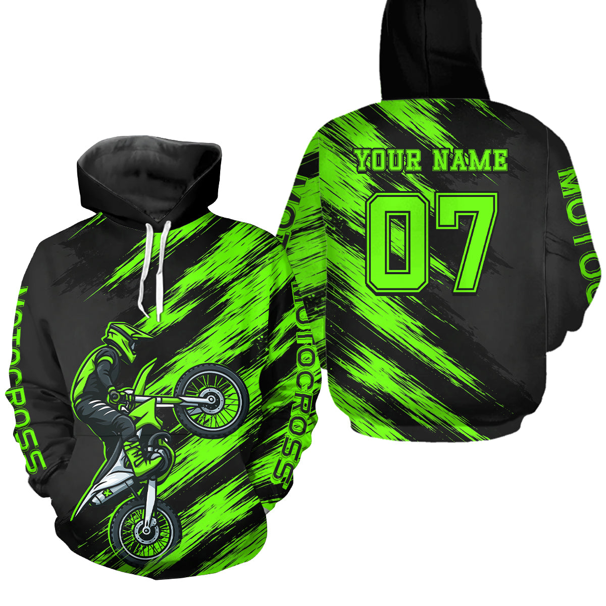 Custom Motocross Hoodie for Men Women Adult Dirt Bike Racing Hoodie Riding Shirt MH483