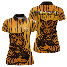 Load image into Gallery viewer, Tiger Bowling Shirts for Team Women Men Custom Bowling Jersey Polo &amp; Quarter Zip Shirt MBL187