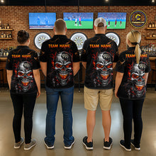 Load image into Gallery viewer, Custom Thunder Skull Darts Board Dart Shirts for Women Darts Team Jerseys Polo &amp; 1/4 Zip NNT134