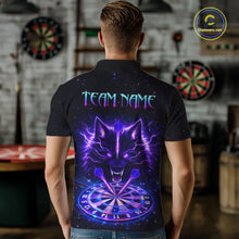 Load image into Gallery viewer, Custom Galaxy Thunder Wolf Darts Board Dart Shirts For Men Darts Team Jerseys Dart League NNT150