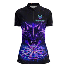 Load image into Gallery viewer, Custom Galaxy Thunder Wolf Darts Board Dart Shirts For Women Darts Team Jerseys Dart League NNT150