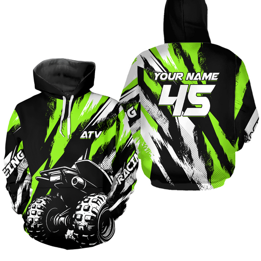 Custom Youth ATV Motocross Hoodie Jersey Off-Road Hoodie Shirt for Kid Men Women HOT04