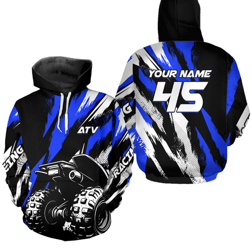 Custom ATV Motocross Hoodie Jersey Youth Off-Road Hoodie Shirt for Men Women Kid HOT04