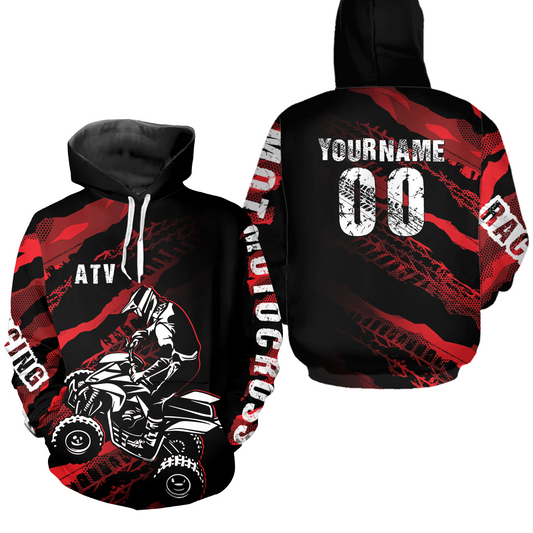 Personalized Racing Quad Bike Hoodie Kid Men Women ATV Motocross Hooded Jersey Off-Road HOT16