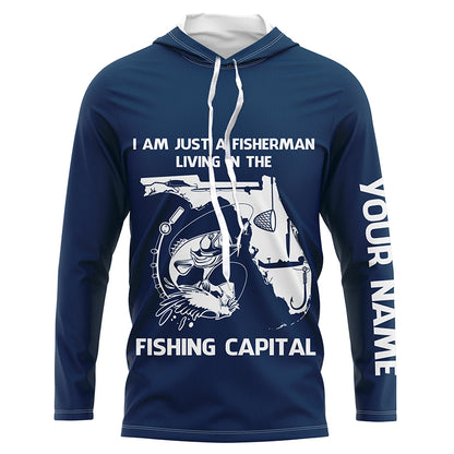 Fisherman living in the Fishing Capital UV protection performance fishing shirts A30