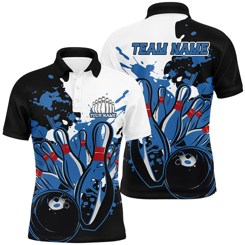 Personalized Multi-Color Bowling Team Jerseys, Bowling Tournament Shirts Bowling Apparel For Men And Women IPHW6565