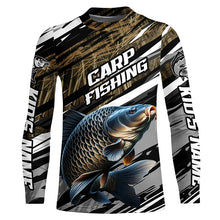 Load image into Gallery viewer, Carp Fishing Grass Camo Custom Long Sleeve Shirts, Carp Uv Fishing Jerseys IPHW6082