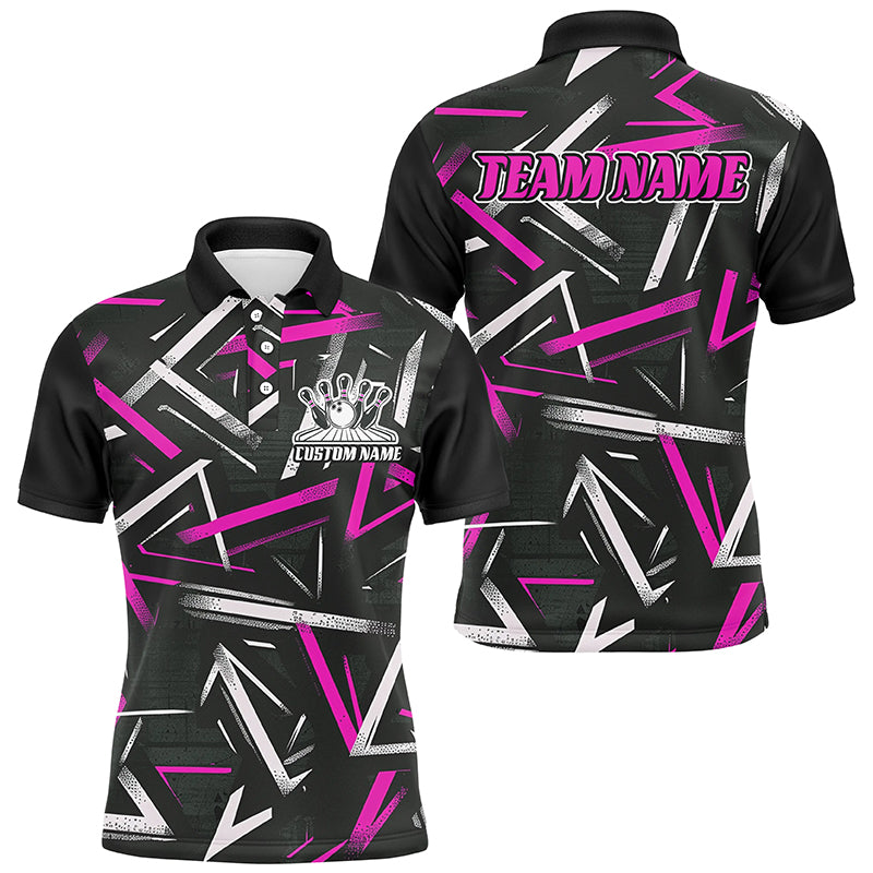 Personalized Multi-Color Bowling Team Jerseys, Bowling Tournament Shirts Bowling Apparel For Men And Women IPHW6560