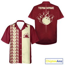 Load image into Gallery viewer, Custom Classic Retro Bowling Team  Shirt, Vintage Style Bowlers Outfits IPHW10073