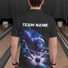 Load image into Gallery viewer, Custom Eagle Bowling Team Polo Shirts For Men, Eagle Bowling Tournament Shirt Bowler Outfit IPHW8560