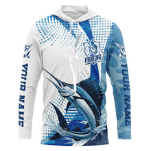 Load image into Gallery viewer, Sailfish Fishing Custom Performance Fishing Gear Shirts, Sailfish Long Sleeve Fishing Shirts IPHW6834