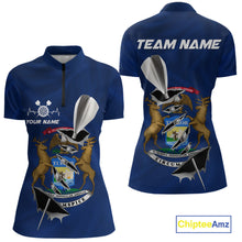 Load image into Gallery viewer, Custom Michigan State Flag Silver Dart Steel Tip Dart Women Shirt, Dart Team Jerseys IPHW10564