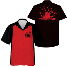 Load image into Gallery viewer, Custom Classic 50S Style Bowling Unisex Hawaiian Shirts, Vintage Bowling Team Outfit IPHW10066