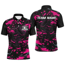 Load image into Gallery viewer, Custom Multi-Color Camo Bowling Team Shirt For Men And Women, Bowling Tournament Bowling League Outfit For Bowler IPHW6568